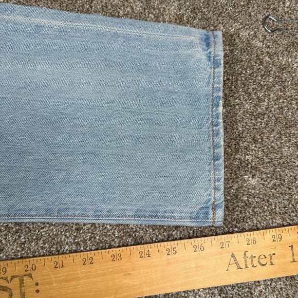 POLO RALPH LAUREN The Avery Boyfriend Distressed Patchwork Jeans Womens Size 34 - Picture 7 of 15